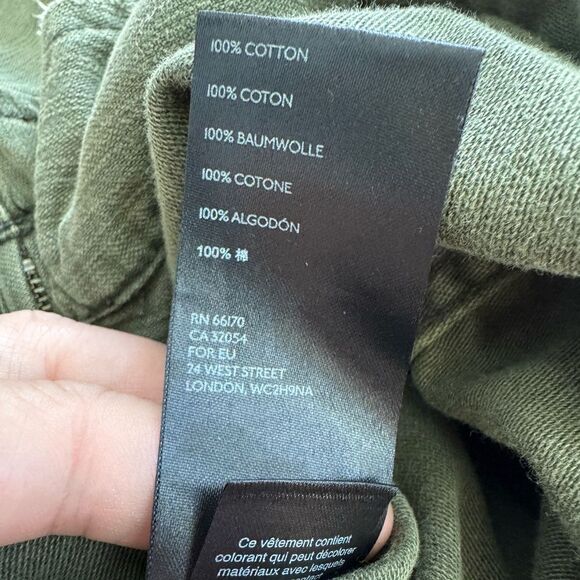 We The Free Free People Women's Cargo Zip Utility Jumpsuit in Green Size XS - Picture 10 of 11